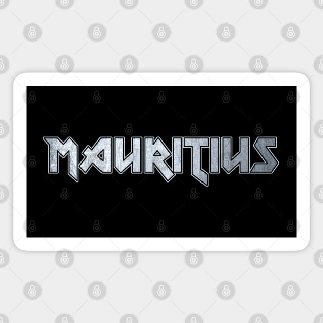 Heavy metal Mauritius Magnet by KubikoBakhar